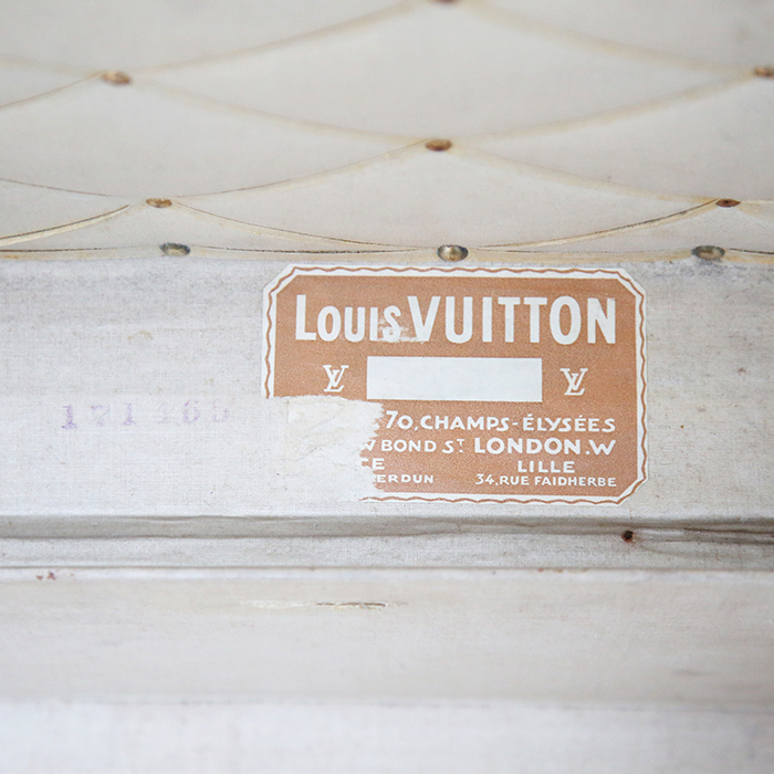 Baul Louis Vuitton Courrier en lona Monogram y fibra vulcanizada negra - Detail D3