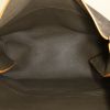 Borsa a spalla Celine All Soft in camoscio giallo e pelle nera - Detail D2 thumbnail