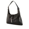 Gucci Jackie handbag in black leather - 00pp thumbnail
