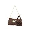 Louis Vuitton Eva shoulder bag in brown damier canvas and brown leather - 00pp thumbnail