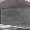 Bolso de mano Celine Trapeze modelo grande en cuero blanco y ante negro - Detail D2 thumbnail
