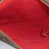 Bolso bandolera Louis Vuitton Bloomsbury en lona a cuadros ébano - Detail D2 thumbnail
