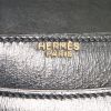Bolso de mano Hermes Ring en cuero box azul marino - Detail D3 thumbnail