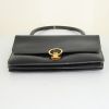 Hermes Ring handbag in navy blue box leather - Detail D4 thumbnail