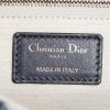 Bolso bandolera Dior Oblique en lona Monogram y cuero azul - Detail D3 thumbnail