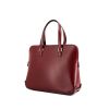Hermès bag in burgundy leather - 00pp thumbnail