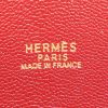 Sac Hermès en cuir bordeaux - Detail D3 thumbnail