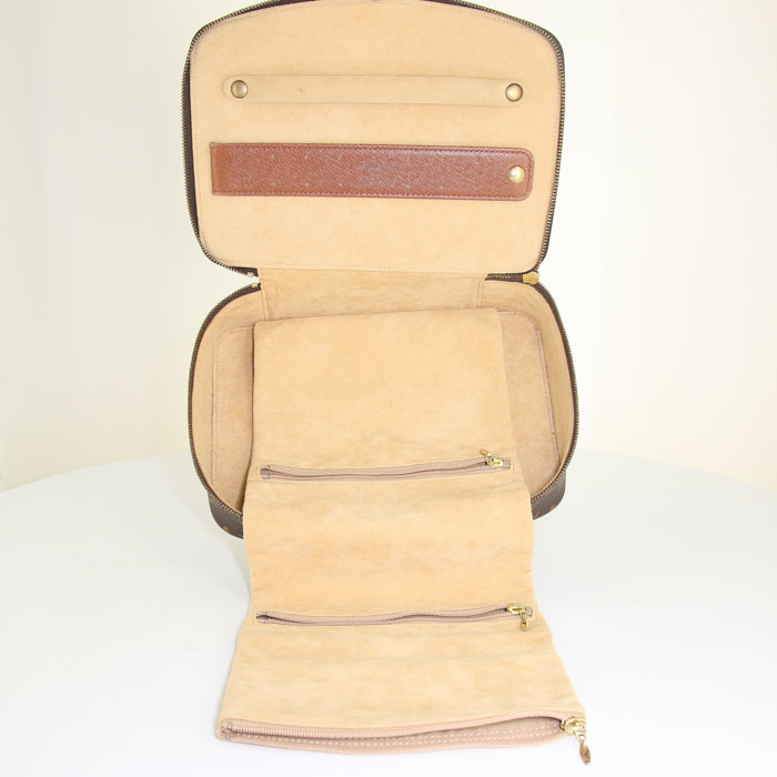 Boîte à bijoux Louis Vuitton Boite à bijoux en toile monogram marron - Detail D4