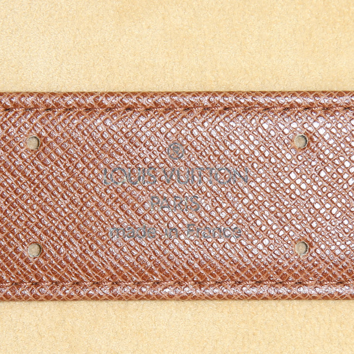 Gioielli scatola Louis Vuitton Boite à bijoux in tela monogram marrone - Detail D5
