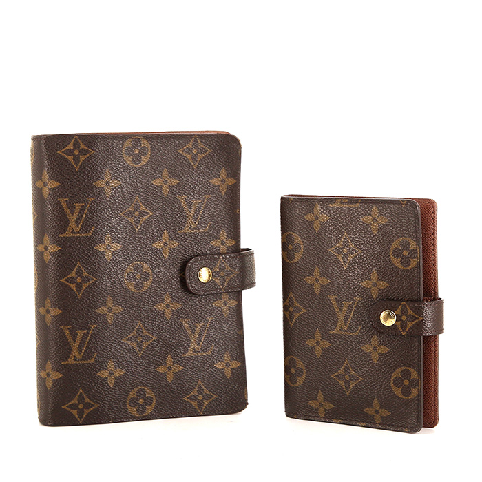 Porta agenda Louis Vuitton modello medio in tela monogram - Detail D1
