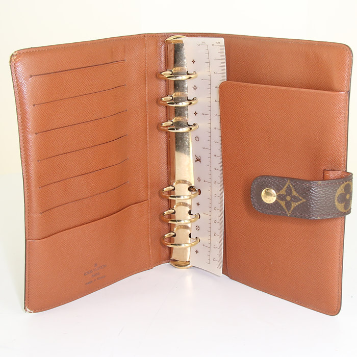 Porta agenda Louis Vuitton modello medio in tela monogram - Detail D2