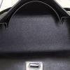 Hermes Kelly 25 cm handbag in black Swift leather - Detail D3 thumbnail