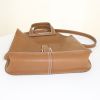 Hermès Halzan bag in gold togo leather - Detail D5 thumbnail