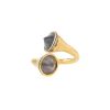 Vintage ring in yellow gold,  diamonds and diamonds - 00pp thumbnail