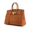 Hermes Birkin 35 cm handbag in gold togo leather - 00pp thumbnail