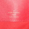 Borsa a tracolla Louis Vuitton Musette in tela a scacchi marrone e pelle marrone - Detail D3 thumbnail