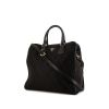 Prada bag in black canvas and black leather - 00pp thumbnail