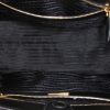 Sac Prada en toile noire et cuir noir - Detail D3 thumbnail