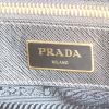 Prada bag in black canvas and black leather - Detail D4 thumbnail
