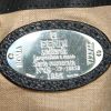 Fendi Linda small model handbag in black grained leather - Detail D3 thumbnail