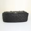 Chanel Grand Shopping handbag in black quilted grained leather - Detail D4 thumbnail