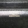 Bolso de mano Hermès Dolly en cuero box negro - Detail D4 thumbnail