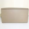 Celine Trapeze large model handbag in taupe leather and taupe suede - Detail D4 thumbnail