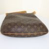 Louis Vuitton Musette shoulder bag in brown monogram canvas and natural leather - Detail D4 thumbnail