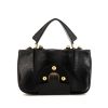 Fendi Secret Code handbag in black patent leather - 360 thumbnail
