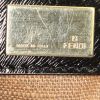 Fendi Secret Code handbag in black patent leather - Detail D4 thumbnail