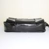 Fendi Secret Code handbag in black patent leather - Detail D5 thumbnail