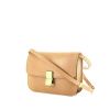 Celine Classic Box handbag in beige lizzard - 00pp thumbnail
