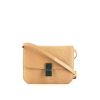 Celine Classic Box handbag in beige lizzard - 360 thumbnail