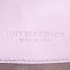 Borsa Bottega Veneta Olimpia modello piccolo in pelle intrecciata rosa pallido - Detail D4 thumbnail