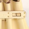Sac à main Hermes Birkin 25 cm en cuir Swift Jaune Poussin - Detail D5 thumbnail