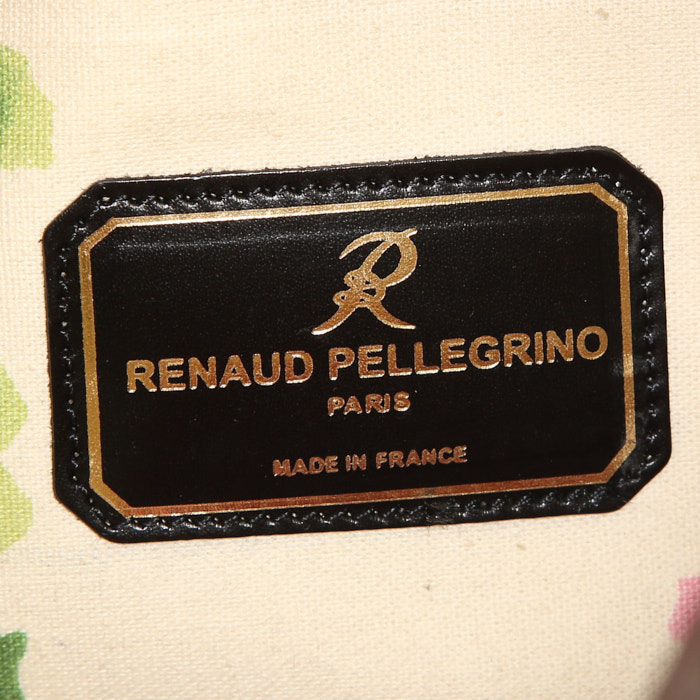 Borsa Renaud Pellegrino in pelle martellata marrone - Detail D3