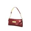Louis Vuitton Sunset Boulevard pouch in burgundy monogram patent leather - 00pp thumbnail