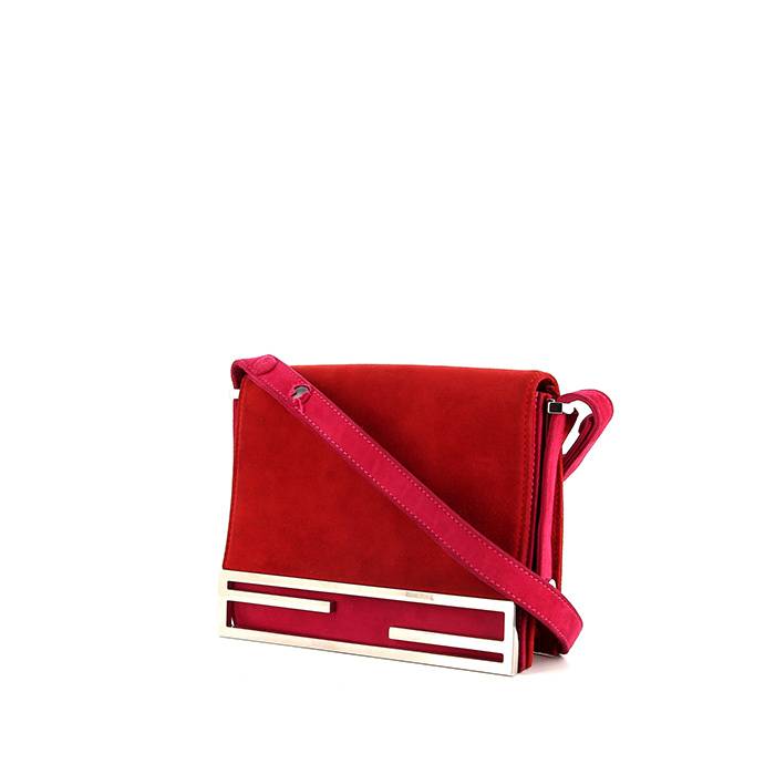 Leather purse Fendi Pink in Leather - 39463573