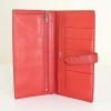 Portafogli Hermès Béarn in pelle Epsom rossa - Detail D2 thumbnail