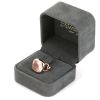 Half-articulated Poiray Indrani large model ring in pink gold and quartz - Detail D2 thumbnail