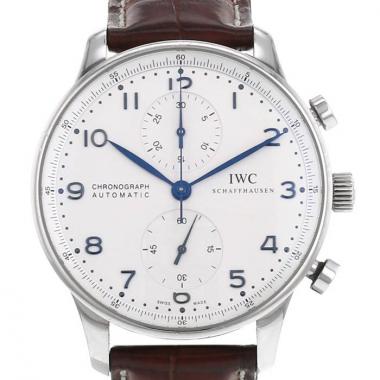 IWC Portuguese watch in stainless steel Ref:  3714 Circa  2000