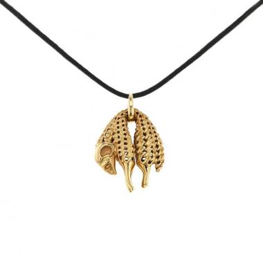 Colgante época años 90 Cartier Toison d'Or en oro amarillo