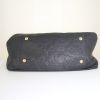 Louis Vuitton Artsy handbag in navy blue empreinte monogram leather - Detail D4 thumbnail
