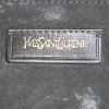 Yves Saint Laurent Muse handbag in black patent leather and black suede - Detail D3 thumbnail