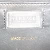 Borsa a tracolla Versace Icone in pelle bianca blu verde e rossa e pelle nera - Detail D3 thumbnail