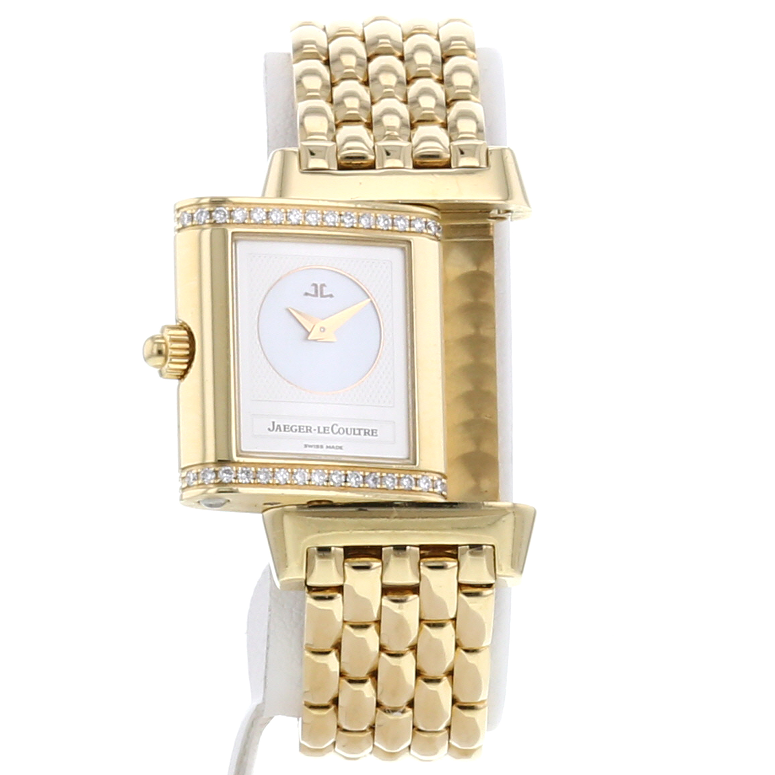 Montre Jaeger-LeCoultre Reverso-Duetto en or jaune Ref :  266144 Vers  2000 - Detail D2