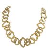 Articulated Chaumet 1970's necklace in yellow gold - 00pp thumbnail