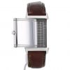 Jaeger Lecoultre Reverso Medium watch in stainless steel Ref:  250886 Circa  2000 - Detail D2 thumbnail