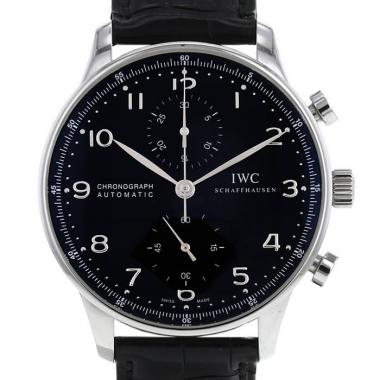 Orologio IWC Portuguese-Chronograph in acciaio Ref :  3714 Circa  2010