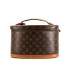 Louis Vuitton Cannes vanity case in monogram canvas and natural leather - 360 thumbnail